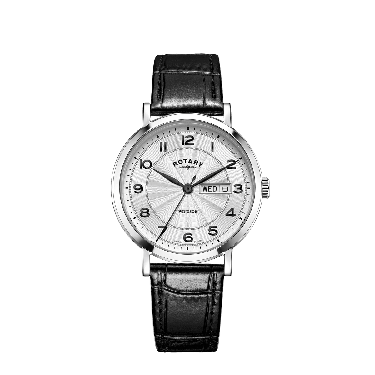 Gents Stainless Steel Battery Watch on Strap Windsor GS05420/22