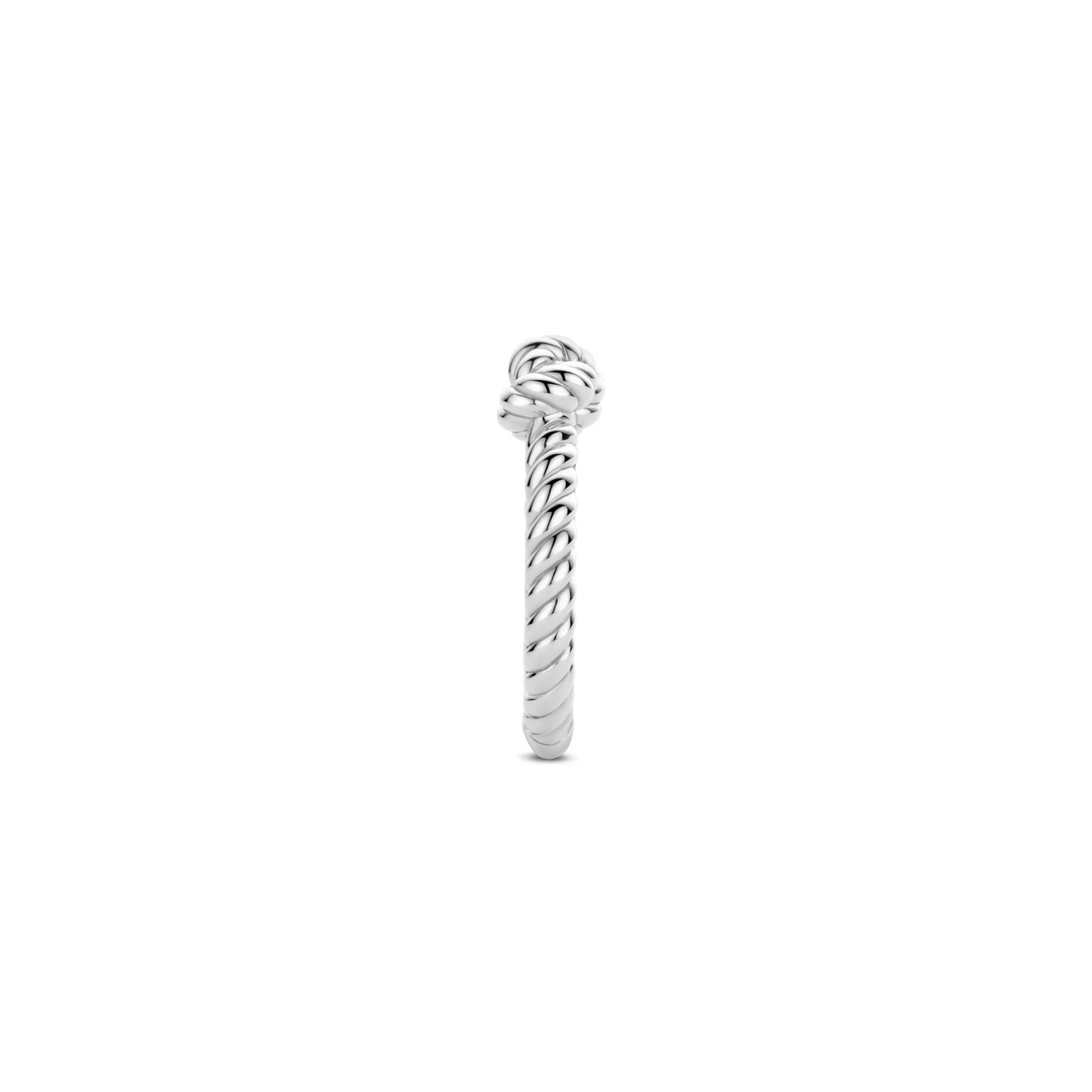 Ti Sento Milano Sterling Silver Knot Ring 12278ST/56