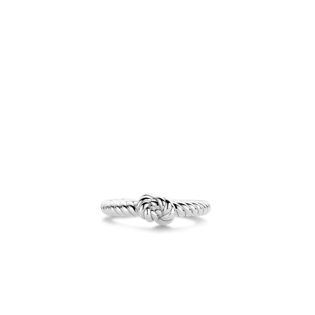 Ti Sento Milano Sterling Silver Knot Ring 12278ST/56