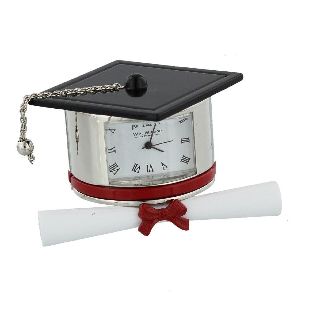 Widdop Miniature Clock Hat & Scroll Mortar Board 9343