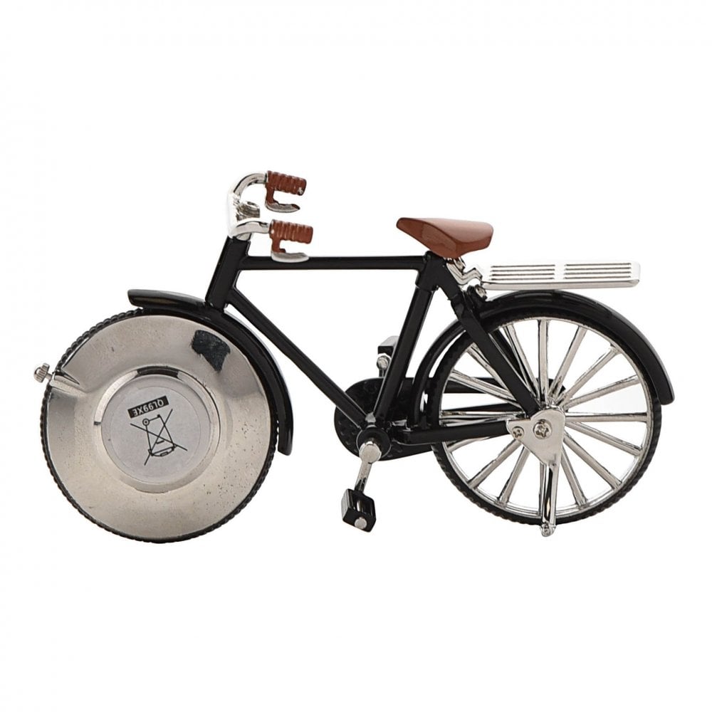 Widdop Miniature Battery Mantle Clock Pedal Bike 9604