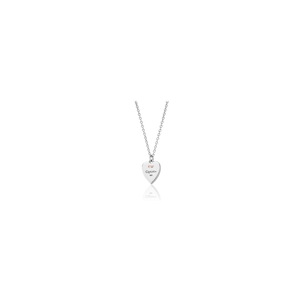 Ladies Gold & Silver Tree Of Life Insignia Heart Pendant 3SCSHLP