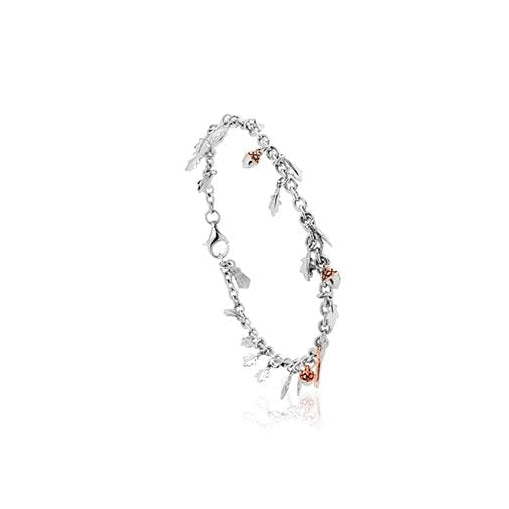 Ladies Silver and Welsh Gold Royal Oak Bracelet 3SOBR