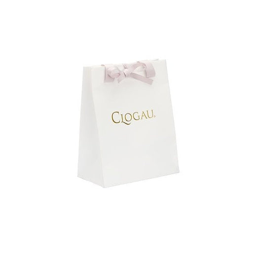 Ladies Silver and Gold Cariad Sparkle Drop Earrings 3SCCE01