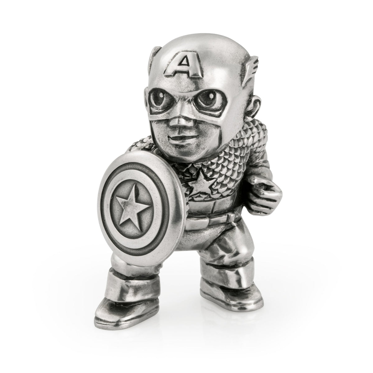 Royal Selangor Pewter Captain America Mini Figurine 017943R