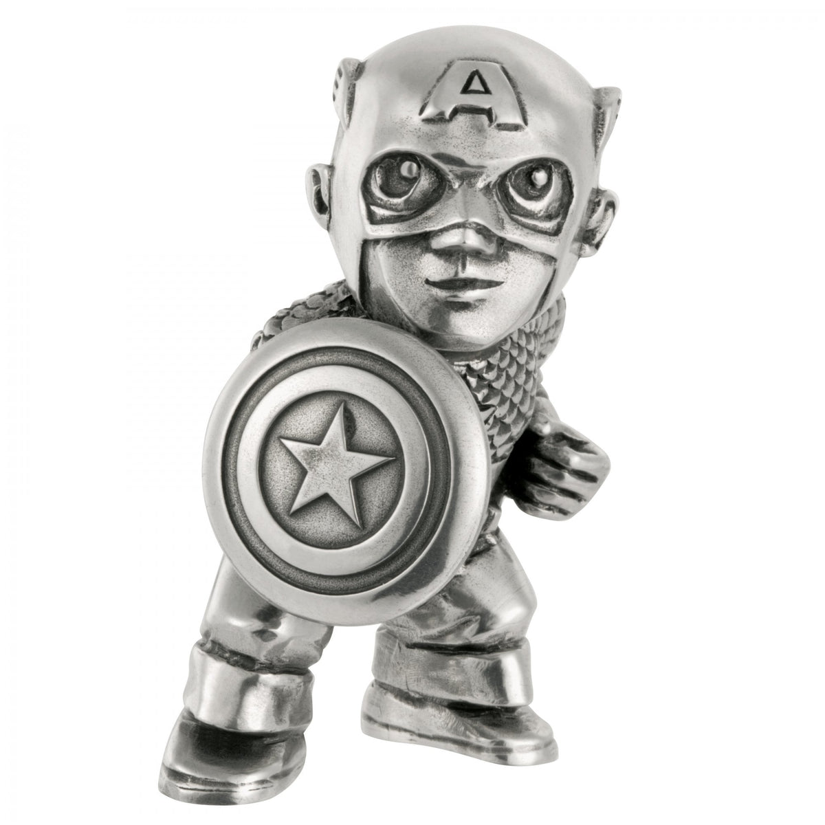 Royal Selangor Pewter Captain America Mini Figurine 017943R