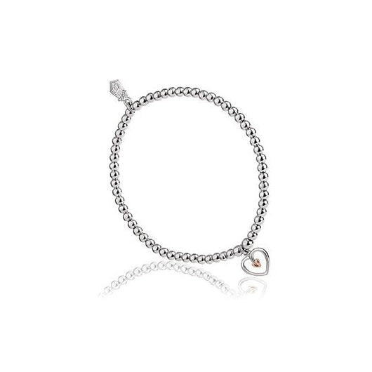 Silver & Welsh Gold Ladies Tree of Life Affinity Bracelet 3SBB7S