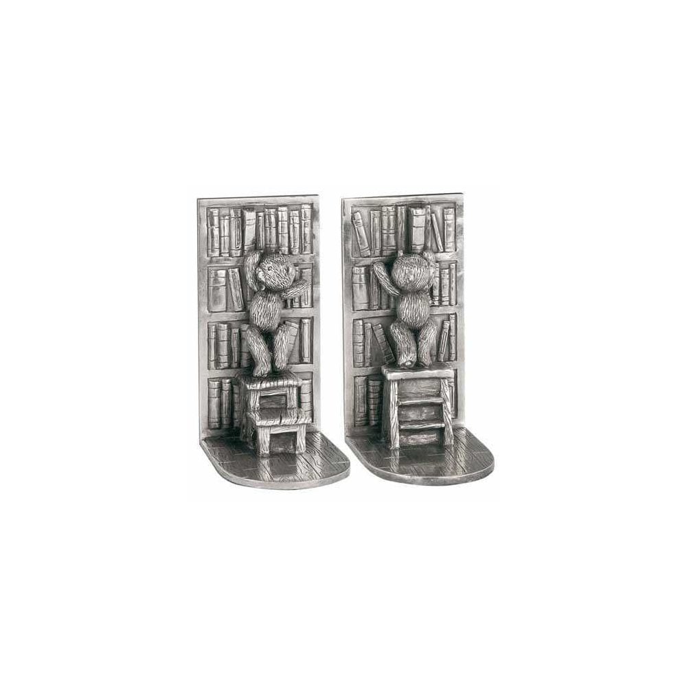 Royal Selangor Pewter Teddy Bear Picnic Library Bookends 016111R