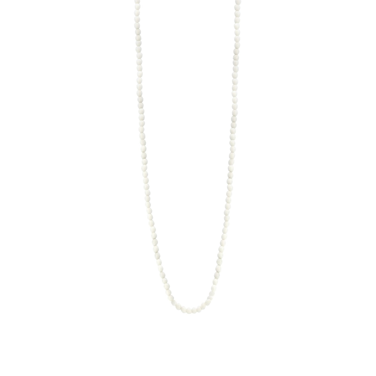 Ti Sento Milano Silver White Bead Necklace 3962WA