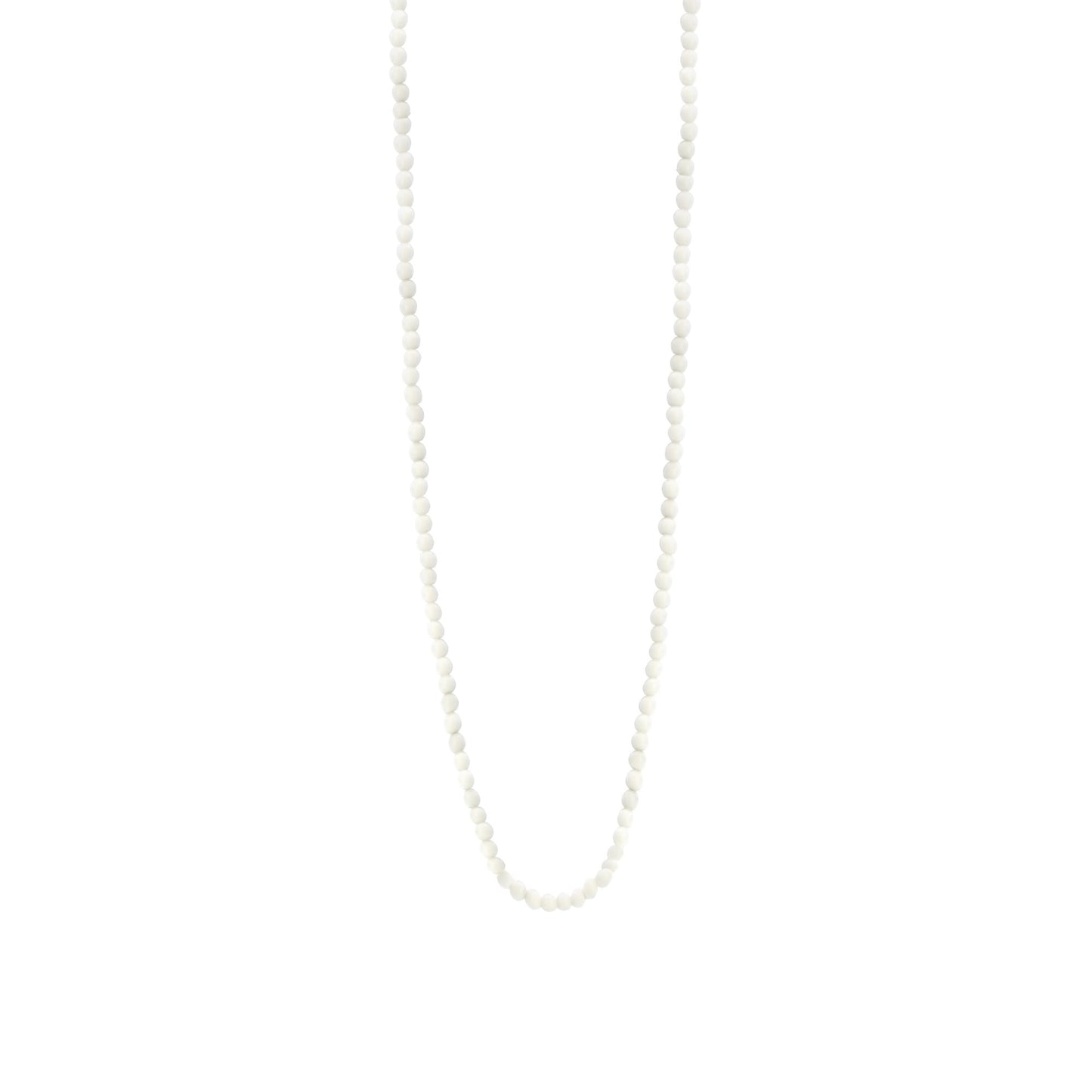 Ti Sento Milano Silver White Bead Necklace 3962WA