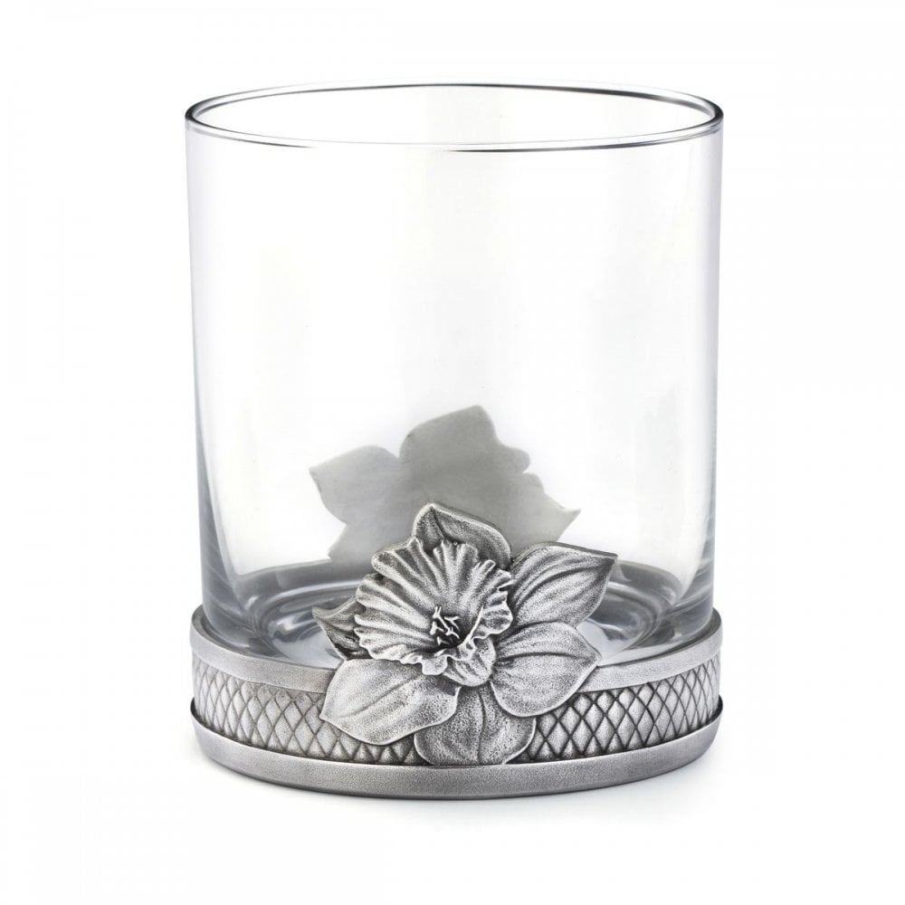 Pewter Whisky Tumbler Daffodil 0124002
