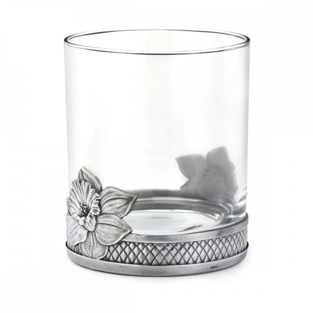 Pewter Whisky Tumbler Daffodil 0124002