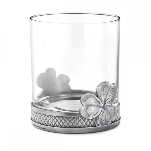 Pewter Whisky Tumbler Shamrock 0124003