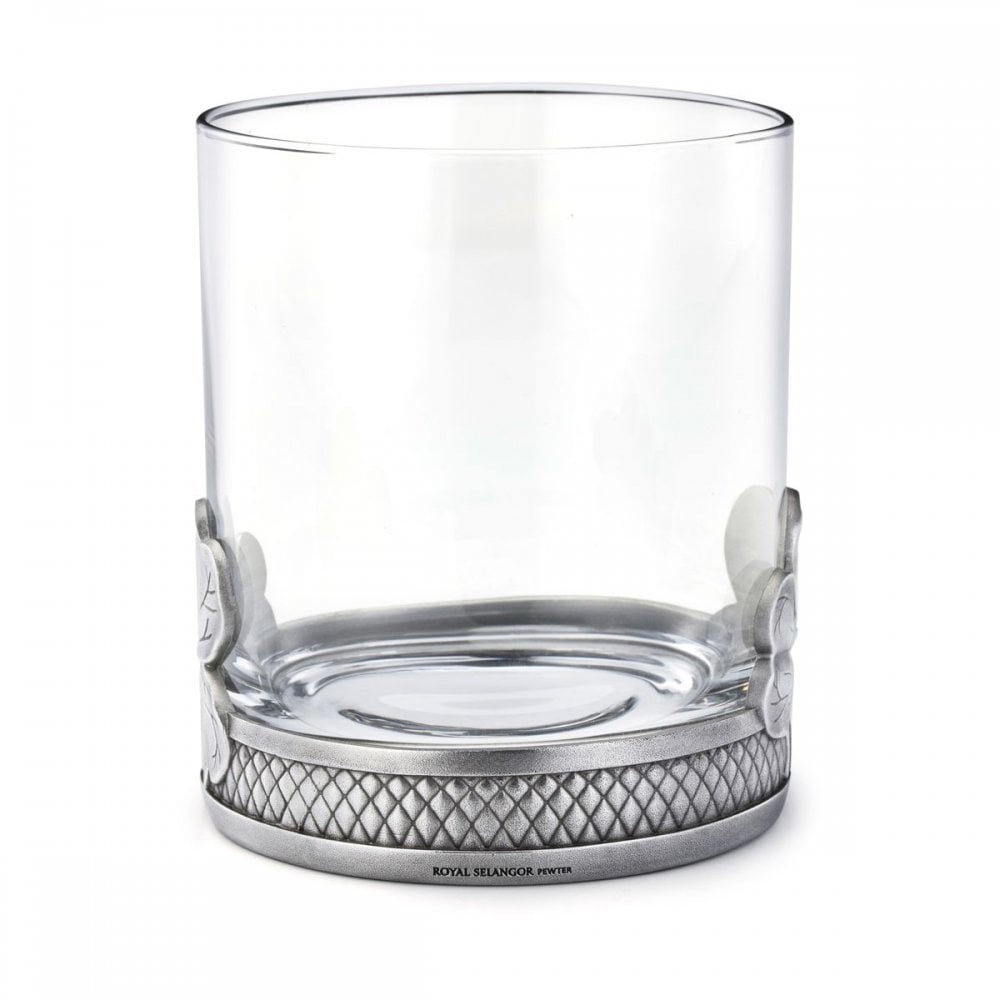 Pewter Whisky Tumbler Shamrock 0124003