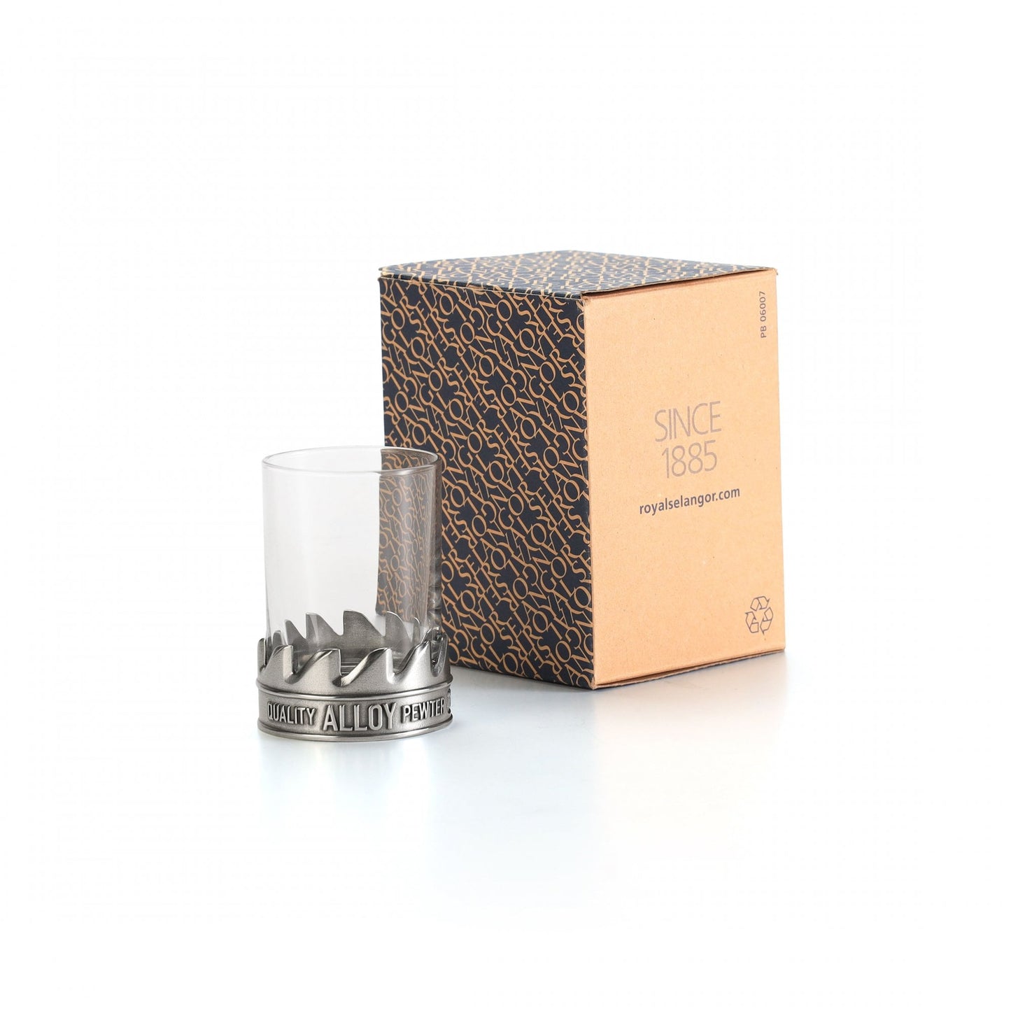 Pewter Toolbar Shot Glass Height 65mm 0122003R