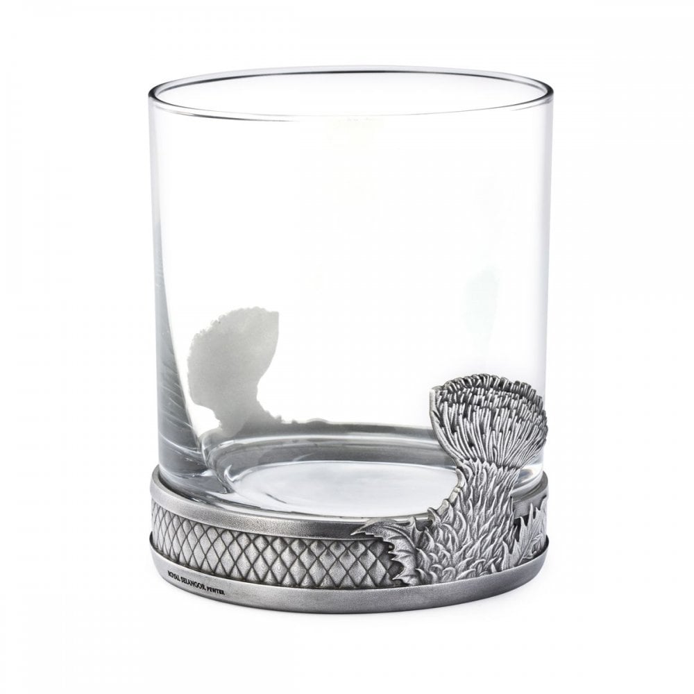 Pewter Thistle Whisky Tumbler 0124004