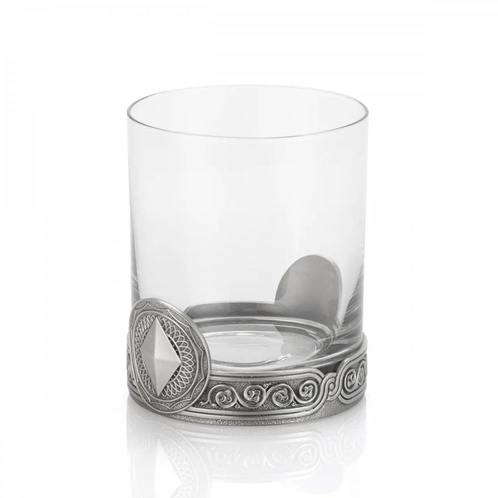 Pewter Diamonds Whisky Tumbler 0124009