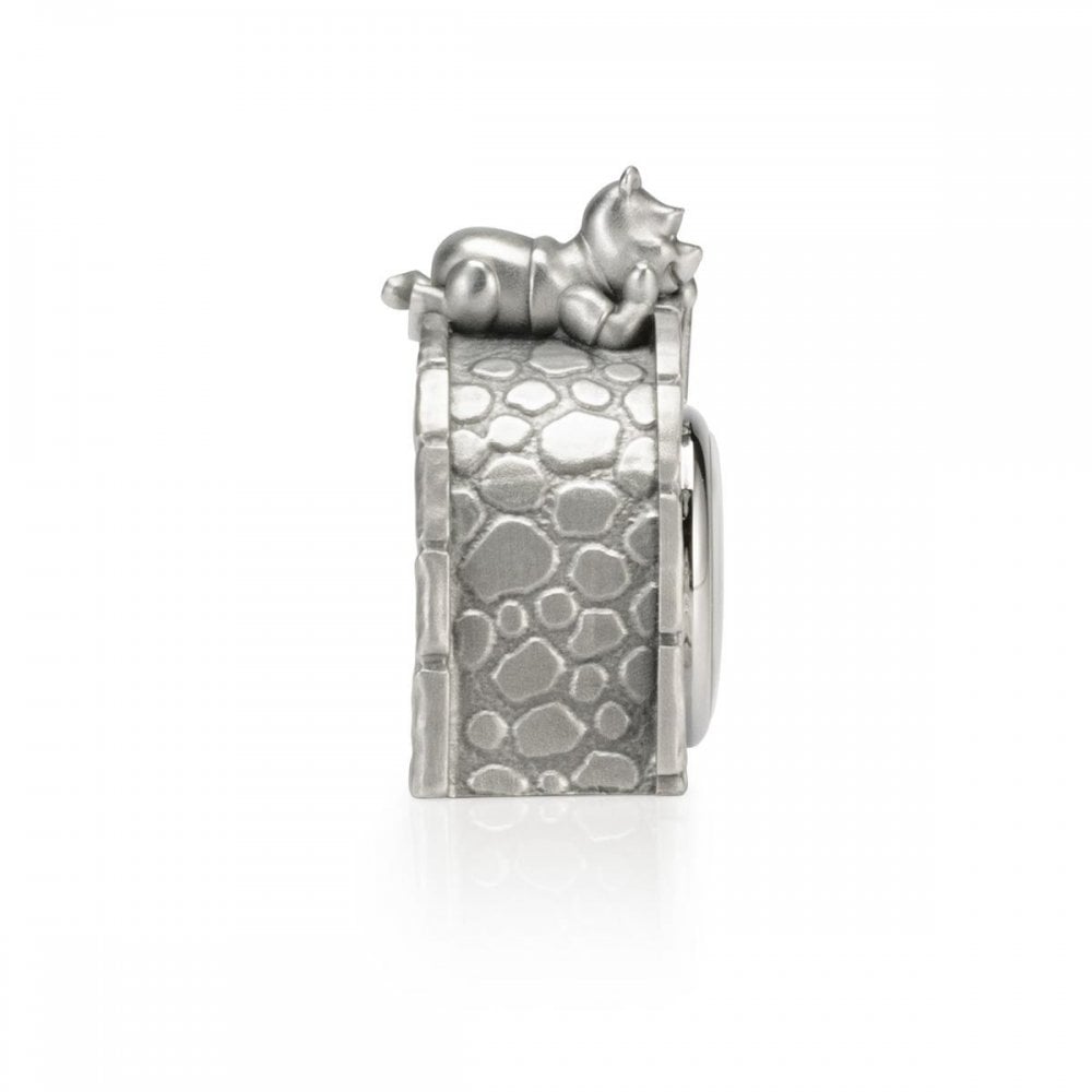 Royal Selangor Pewter Poohsticks Table Clock 0140001