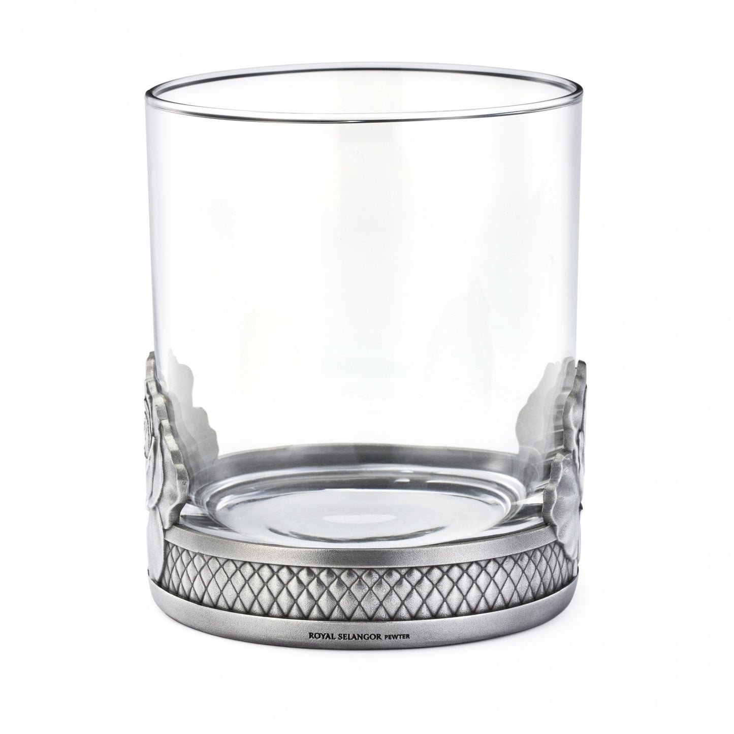 Pewter Rose Whisky Glass 0124001