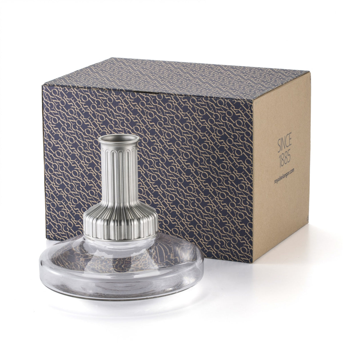 Pewter and Glass 1 Litre Decanter - Vienna 0141103