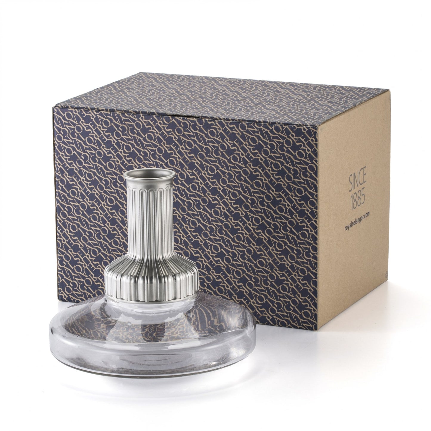 Pewter and Glass 1 Litre Decanter - Vienna 0141103
