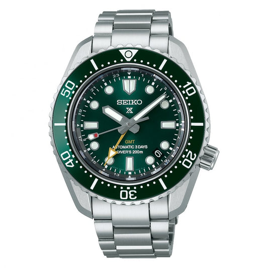 Prospex Diver's Automatic GMT Watch Marine Green SPB381J1