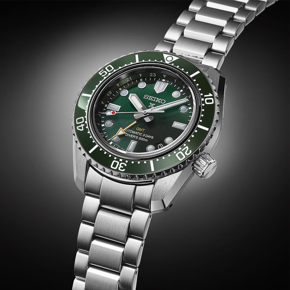 Prospex Diver's Automatic GMT Watch Marine Green SPB381J1