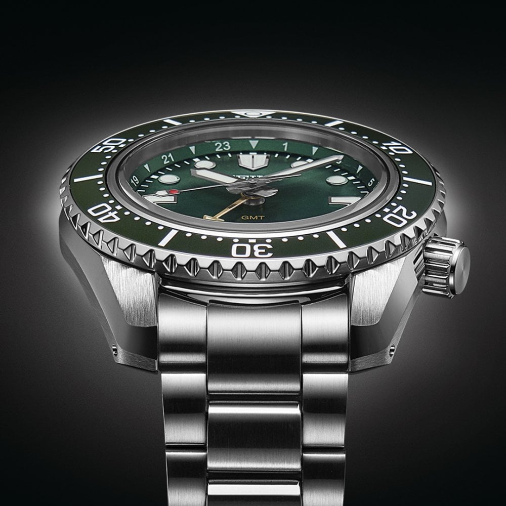 Prospex Diver's Automatic GMT Watch Marine Green SPB381J1
