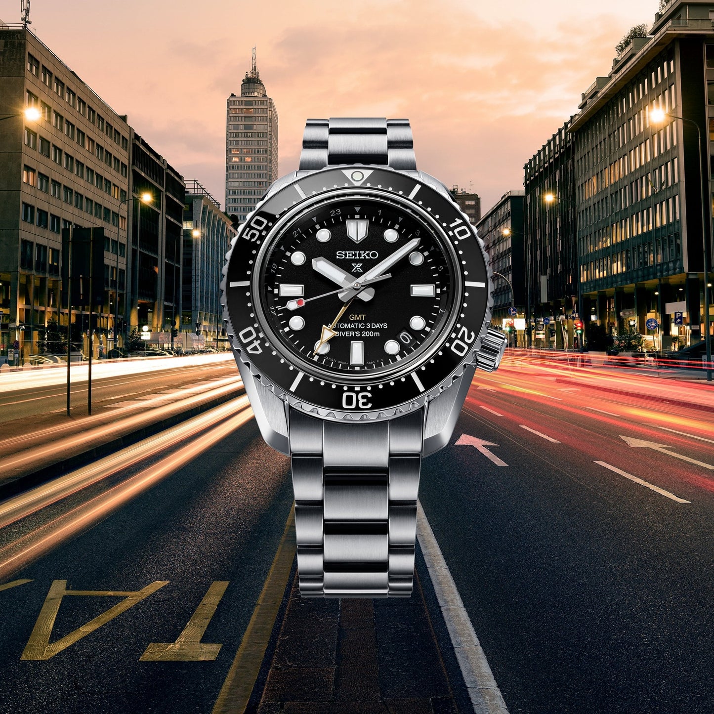 Prospex Diver's Automatic GMT Watch Dark Depths SPB383J1