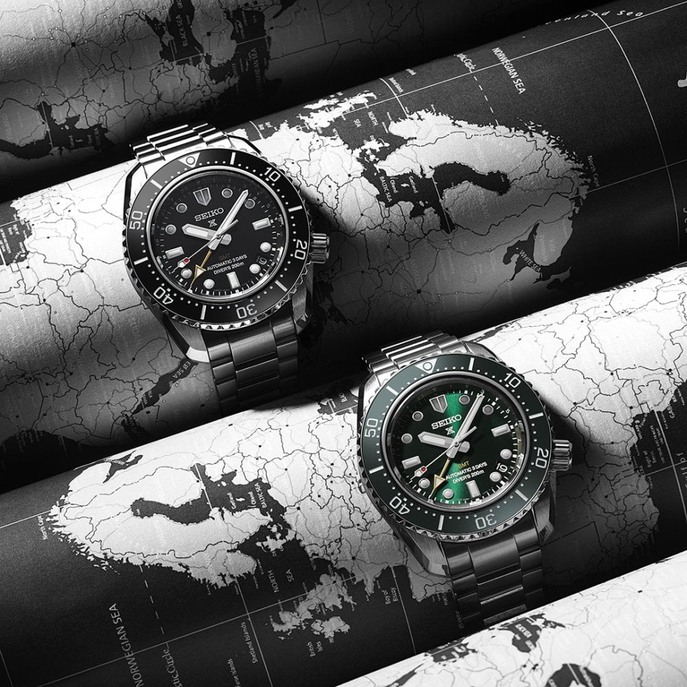Prospex Diver's Automatic GMT Watch Dark Depths SPB383J1