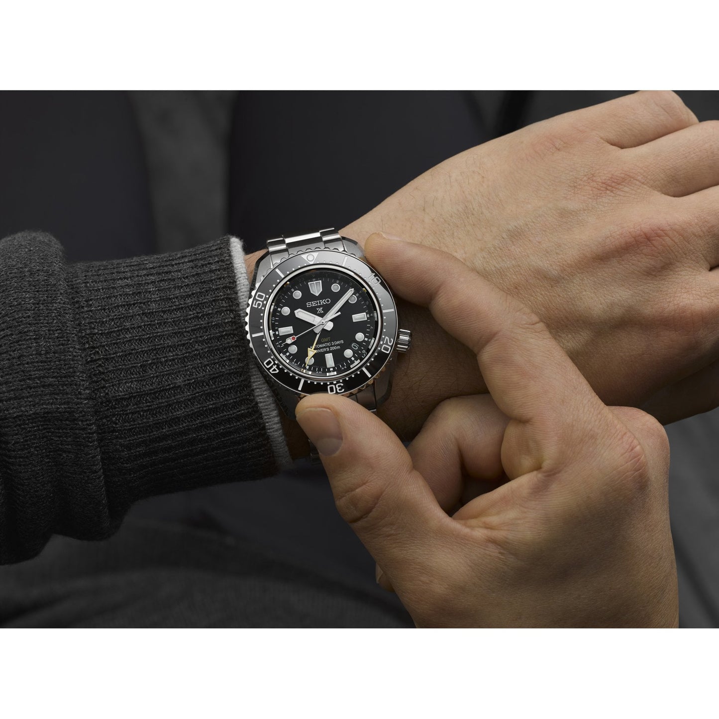 Prospex Diver's Automatic GMT Watch Dark Depths SPB383J1