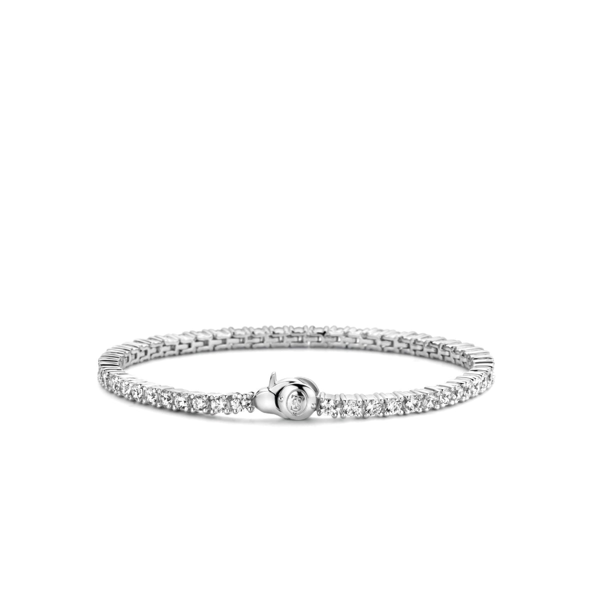 Ladies Ti Sento Sterling Silver Cubic Zirconia Bracelet 2951ZI