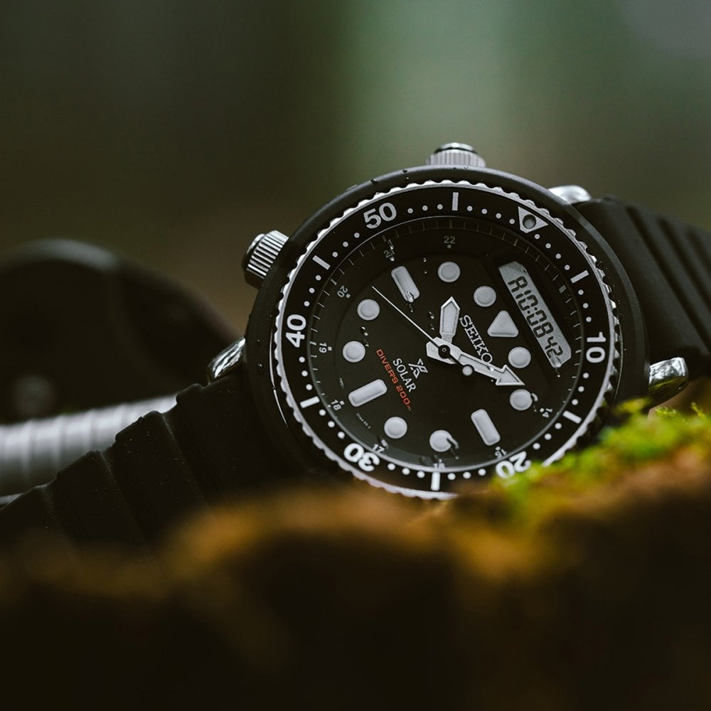 Gents Prospex Tuna Solar Duo Sports Watch Arnie SNJ025P1