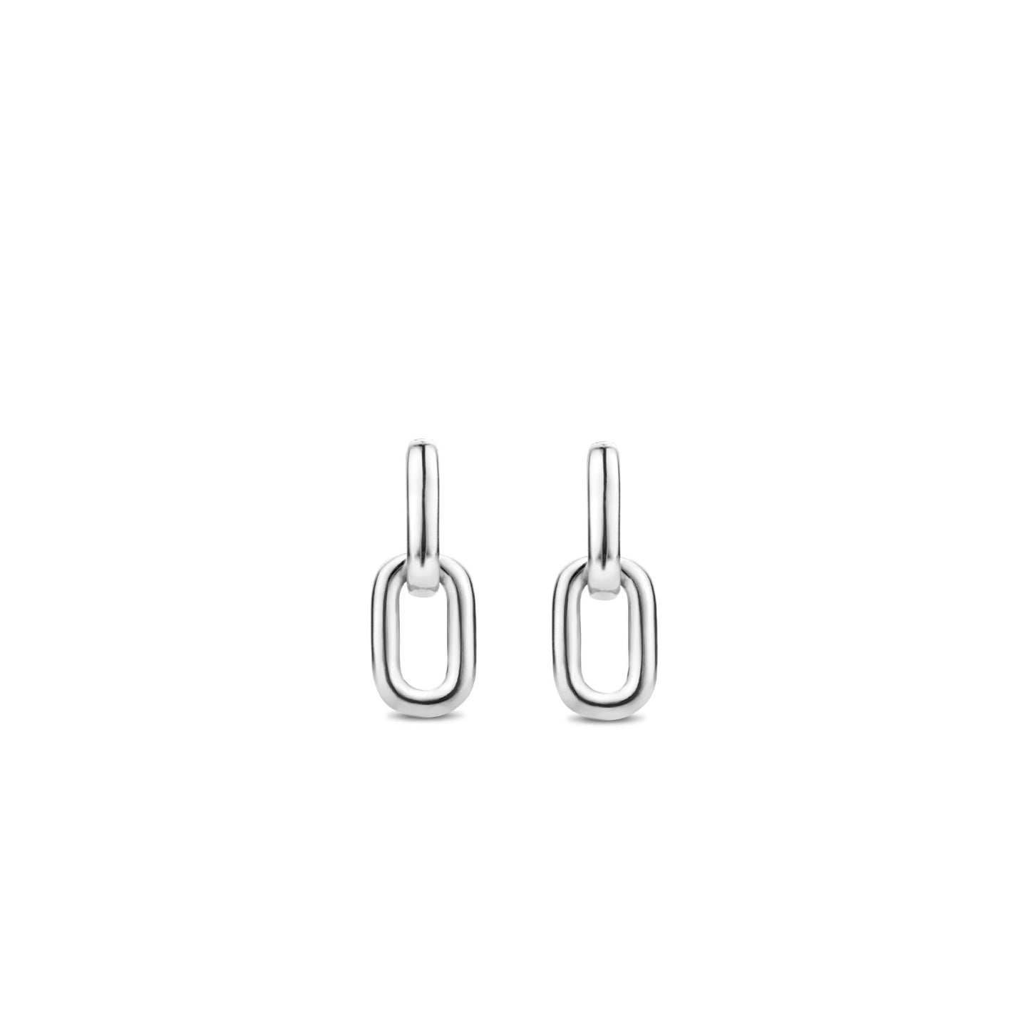Ti Sento Sterling Silver Link Drop Earrings 7831SI