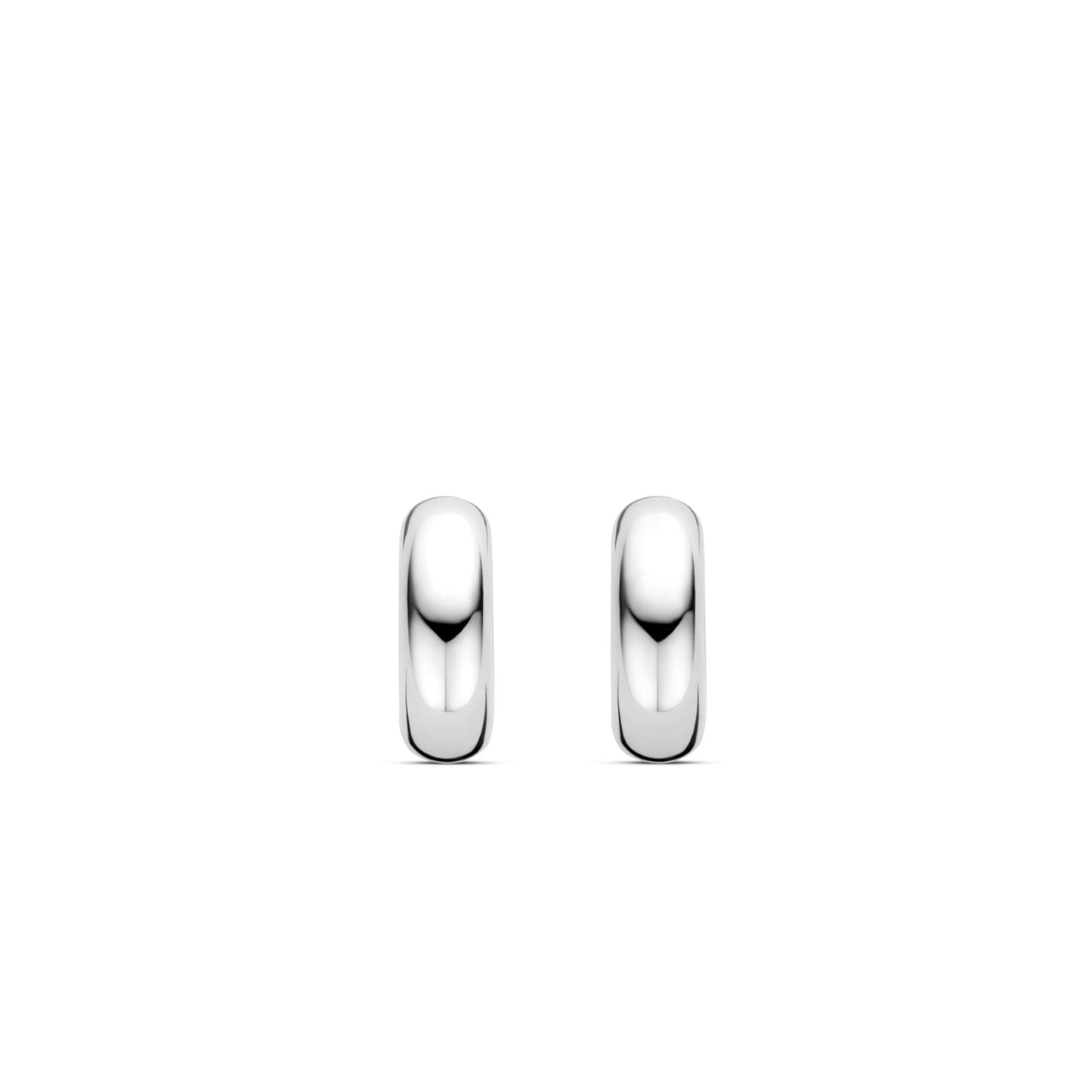Ti Sento Sterling Silver Chunky Hoop Earrings 7909SI