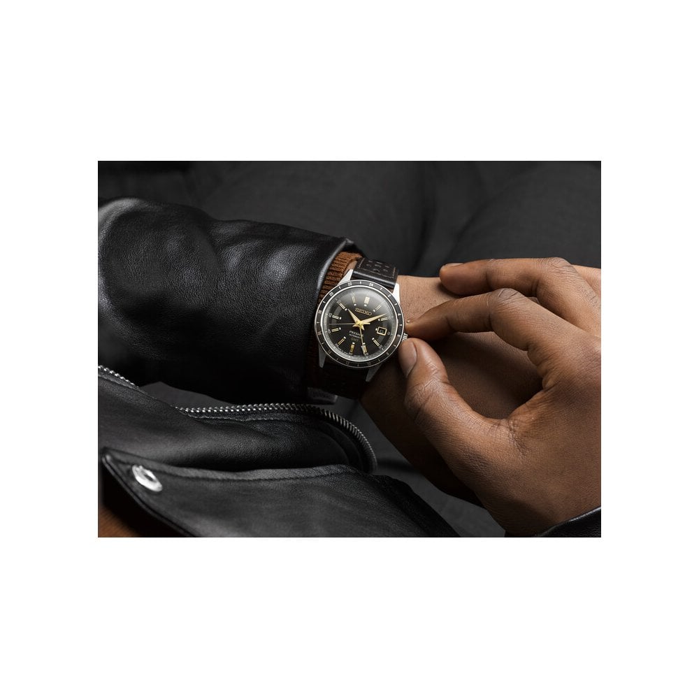 Presage Steel Automatic Road Trip GMT Watch 'Fume' SSK013J1