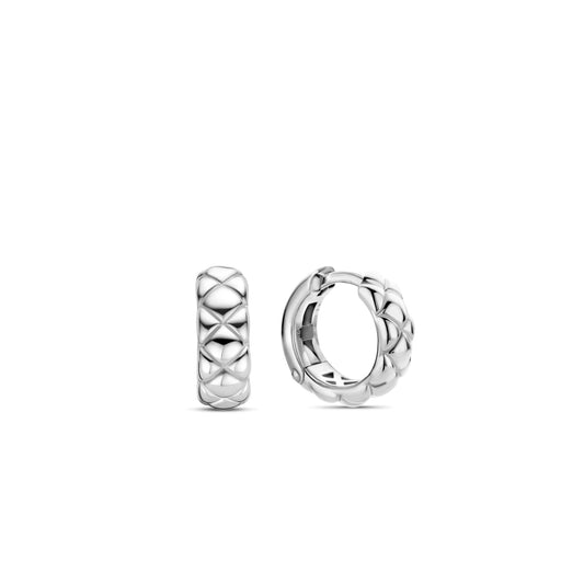 Ti Sento Sterling Silver Hoop Earrings 7911SI
