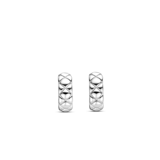 Ti Sento Sterling Silver Hoop Earrings 7911SI