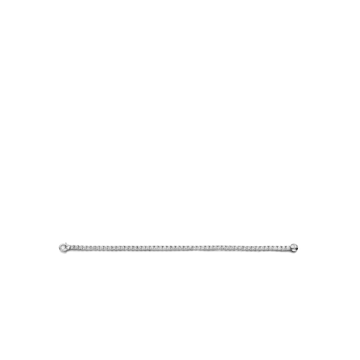 Ladies Ti Sento Sterling Silver Cubic Zirconia Bracelet 2951ZI
