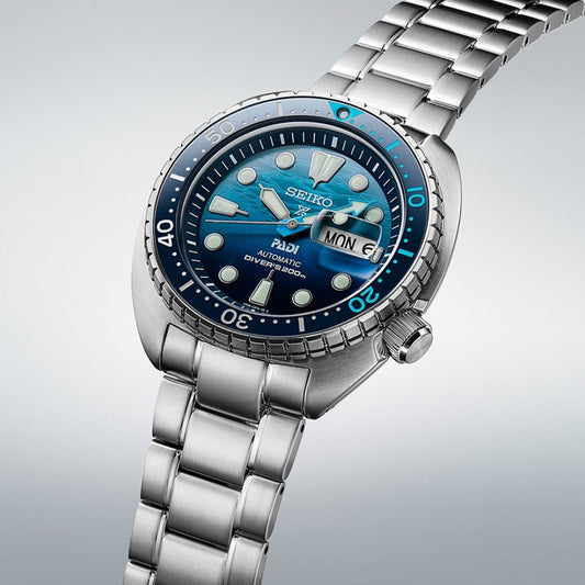 Prospex Turtle Watch PADI Special Edition Great Blue SRPK01K1
