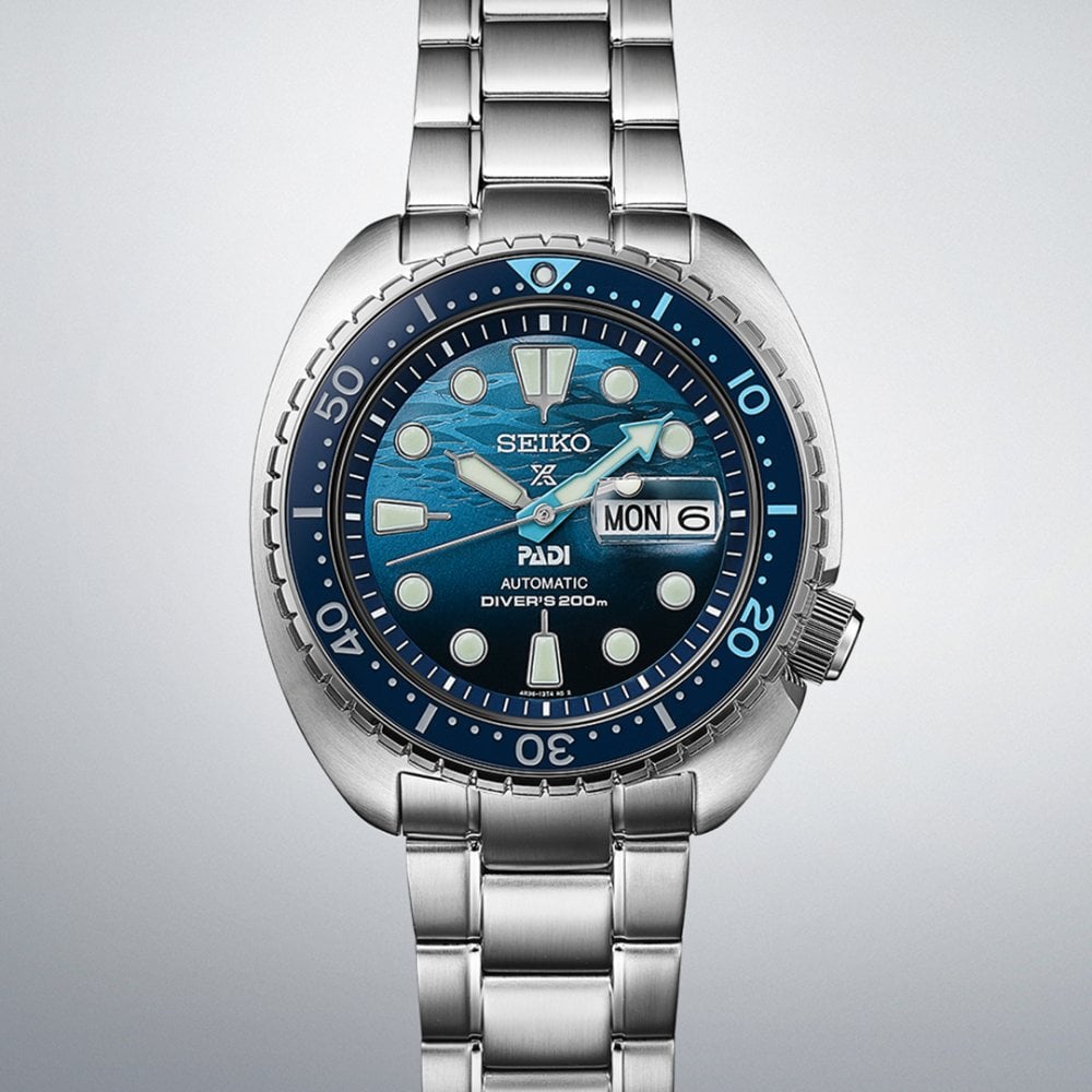 Prospex Turtle Watch PADI Special Edition Great Blue SRPK01K1