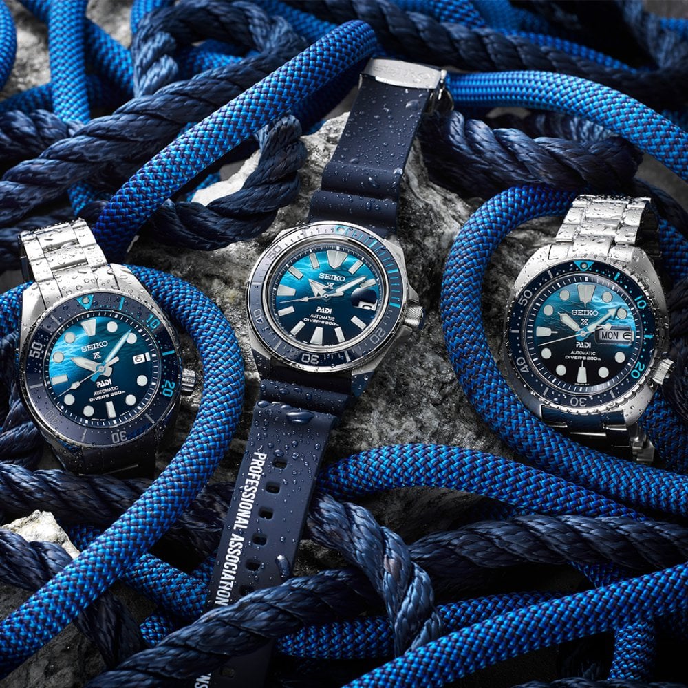 Prospex Turtle Watch PADI Special Edition Great Blue SRPK01K1