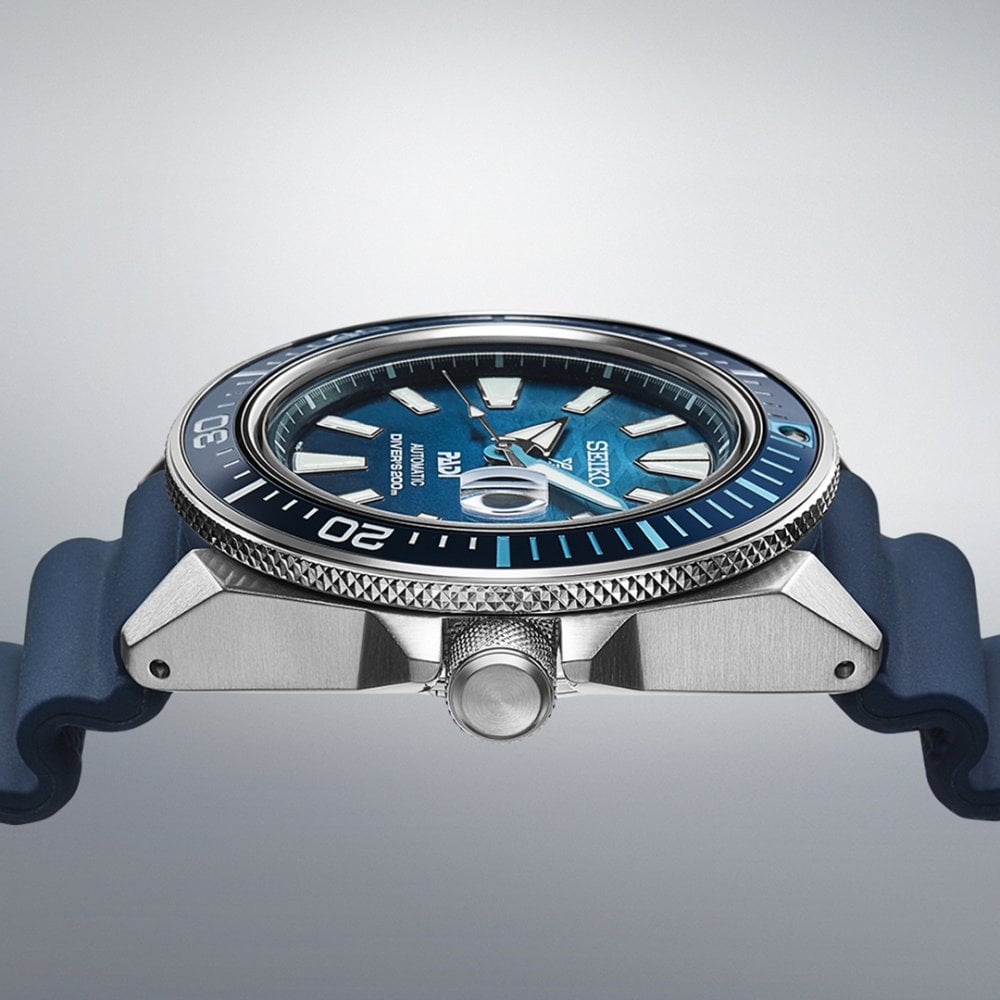 Prospex Samurai Scuba PADI Automatic Watch Great Blue SRPJ93K1