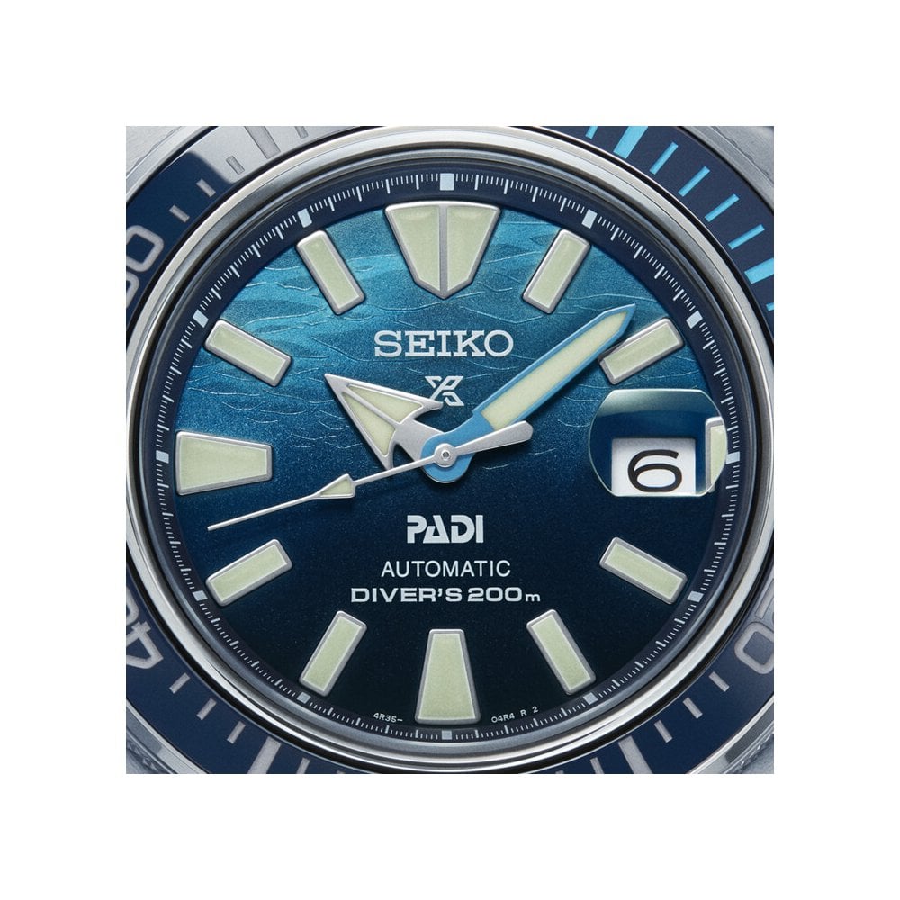 Prospex Samurai Scuba PADI Automatic Watch Great Blue SRPJ93K1