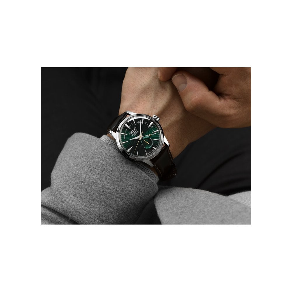 Presage Watch Cocktail Time Midnight Mockingbird SSA459J1