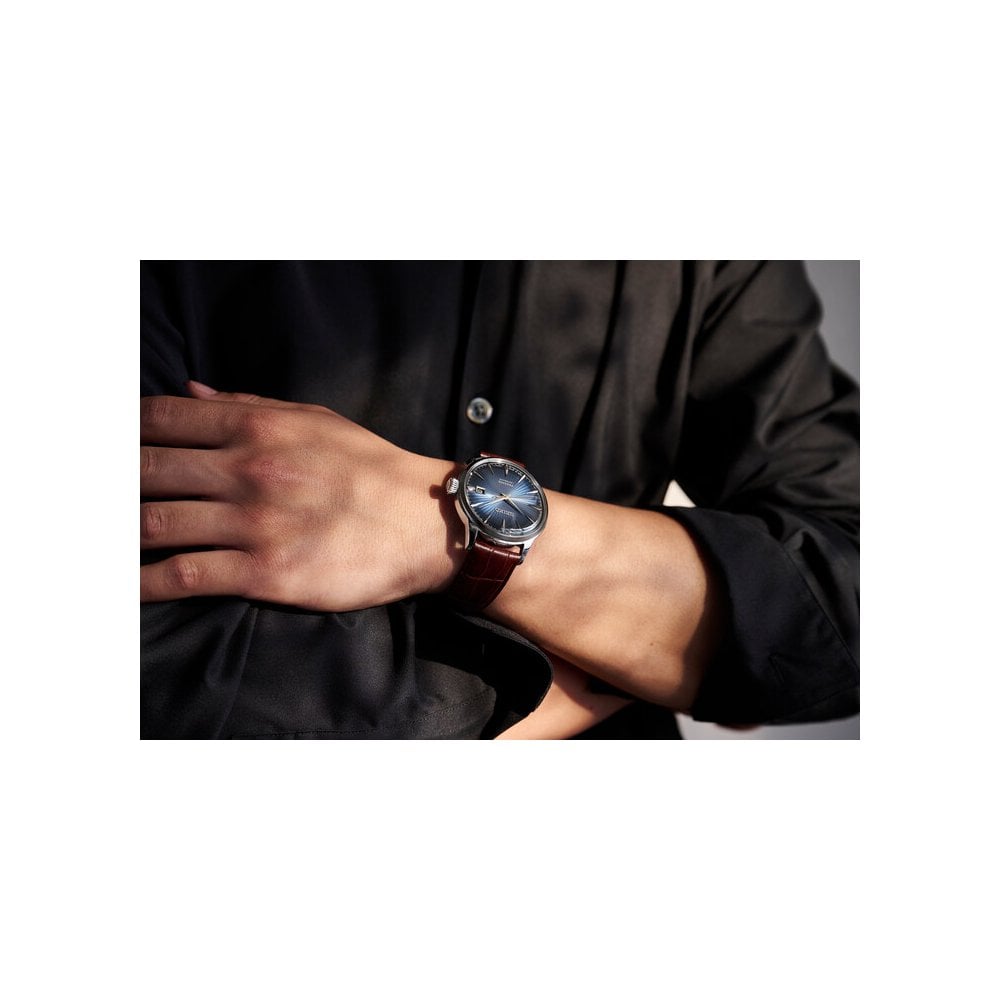 Presage Watch Cocktail Time Midnight Blue Moon SRPK15J1