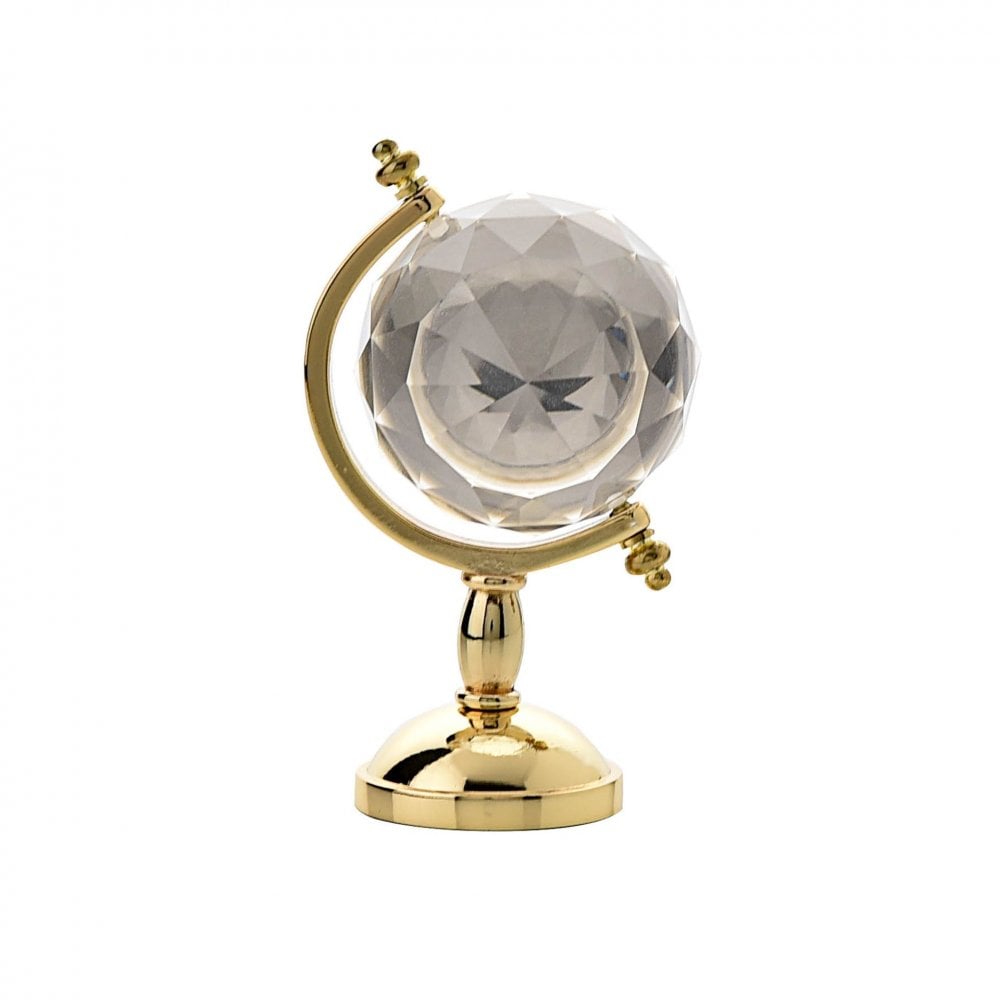 Miniature Globe Quartz Battery Mantel Clock 9665