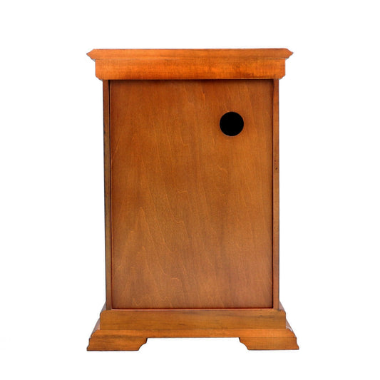 Wooden Chiming Seiko Mantle Clock with Pendulum 33cm QXQ008B