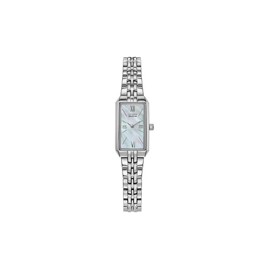 Ladies Citizen Watch on Steel Bracelet Silhouette EG2691-57D
