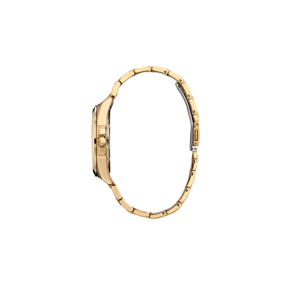 Gents Eco-Drive Gold Tone Watch BM7532-54L